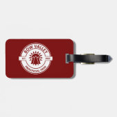 Bow Valley Provincial Park Sun Trees Gepäckanhänger (Rückseite horizontal)