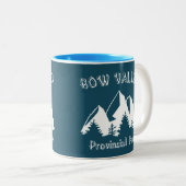 Bow Valley Provincial Park Zweifarbige Tasse (VorderseiteRechts)