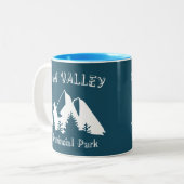 Bow Valley Provincial Park Zweifarbige Tasse (Vorderseite Links)