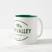 Bow Valley Provincial Park Zweifarbige Tasse (VorderseiteRechts)