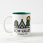 Bow Valley Provincial Park Zweifarbige Tasse (Links)