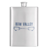 Bow Valley Rock Climbing Quickdrag Flachmann (Vorderseite)