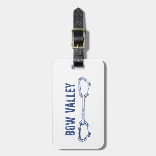 Bow Valley Rock Climbing Quickdrag Gepäckanhänger (Vorderseite vertikal)