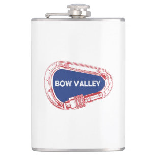 Bow Valley Rock Klettersteig Carabiner Flachmann