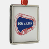 Bow Valley Rock Klettersteig Carabiner Ornament Aus Metall (Rechts)
