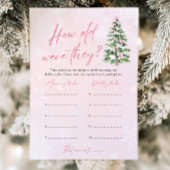 Bow Weihnachten wie alt waren sie spielten Baby-Du Einladung