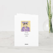 Bow Wow Police Dankeskarte (Rückseite)