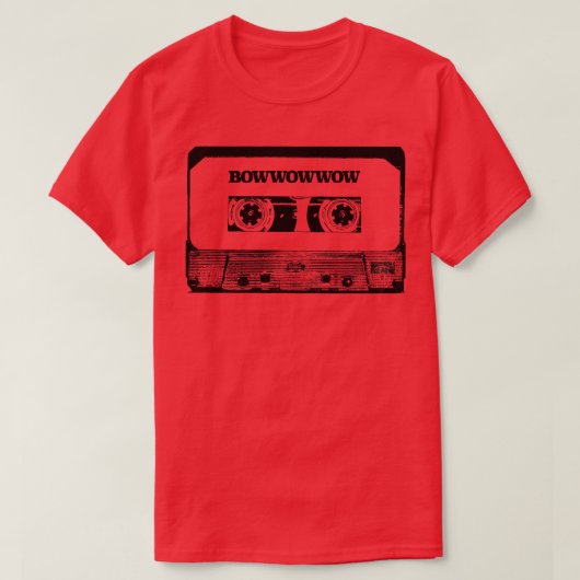 Bow Wow Wow Cassette Tape T-Shirt (Design vorne)