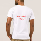 BOW-WOW-WOW T-Shirt (Rückseite)