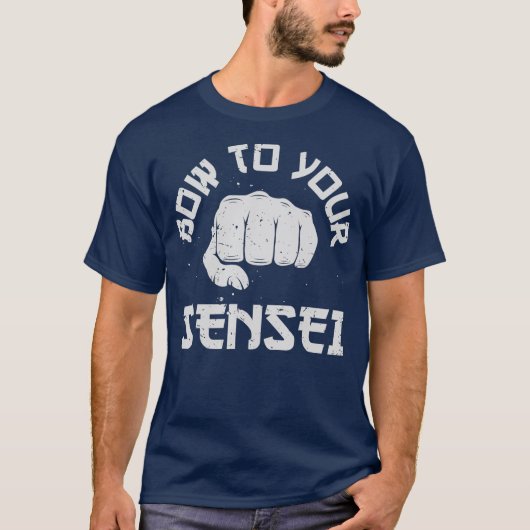Bow zu Ihrem Sensei Funny Karate Martial Arts Men T-Shirt (Vorderseite)