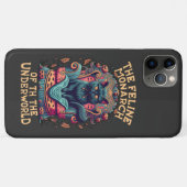 Bow zum Felinischen Monarch der Unterwelt Spooky Case-Mate iPhone Hülle (Rückseite (Horizontal))