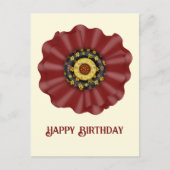 Bow zum Geburtstag Postkarte (Vorderseite)