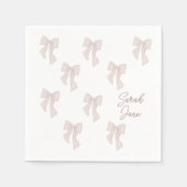 Bowcocktail Serviette (Vorderseite)