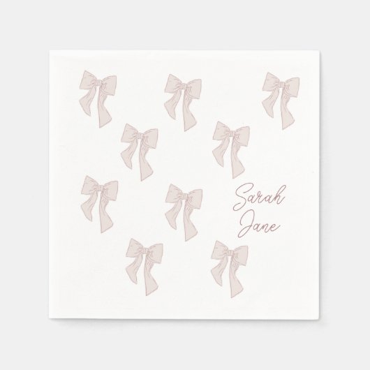 Bowcocktail Serviette (Vorderseite)