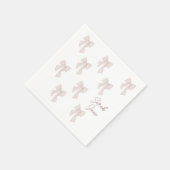 Bowcocktail Serviette (Ecke)