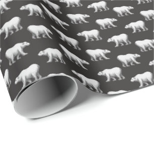 Bowdoin College Eisbär-Geschenkpapier Geschenkpapier