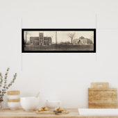 Bowdoin Uni, Maine Foto 1910 Poster (Küche)