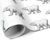 Bowdoin Uni Polar Bears Geschenkpapier (Rolleneckpunkt)