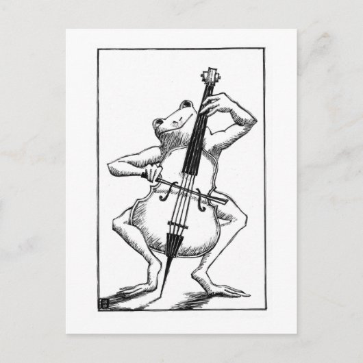 Bowed well postkarte (Vorderseite)