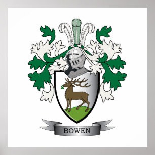Bowen-Coat-of-Arms Poster
