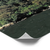 Bowen Falls Poster (Ecke)