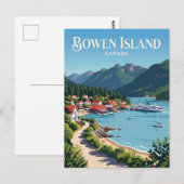 Bowen Island Kanada Postkarte (Vorne/Hinten)