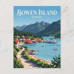 Bowen Island Kanada Postkarte