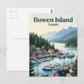Bowen Island Kanada Postkarte (Vorne/Hinten)