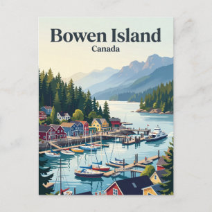 Bowen Island Kanada Postkarte