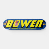 BOWEN JMT BARB 7 3/4" Skateboard Deck (Horizontal)