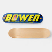 BOWEN JMT BARB 7 3/4" Skateboard Deck (Horizontal)