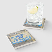 Bowens Island Restaurant, James Island, Charleston Steinuntersetzer (Seitenansicht)