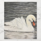Bowering Park Swan Weinetikett (Einzelnes Label)