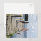 Bowers Beach - Delaware. Postkarte (Vorne/Hinten)