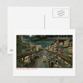 Bowery, New York Postkarte (Vorne/Hinten)