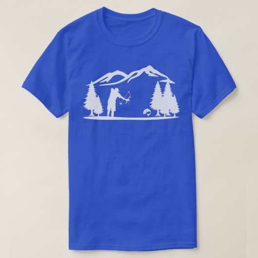 Bowfischerei Bowfischerei Bow Fishing T-Shirt (Design vorne)
