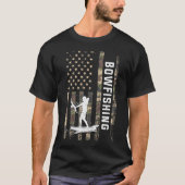 Bowfish Bowfishing American Flag Bowfish T-Shirt (Vorderseite)