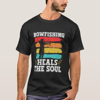 Bowfish heilt das Soul Bow Hunter Fish Fish T-Shirt