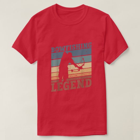 Bowfish Legend Bowfish Fischer T-Shirt (Design vorne)