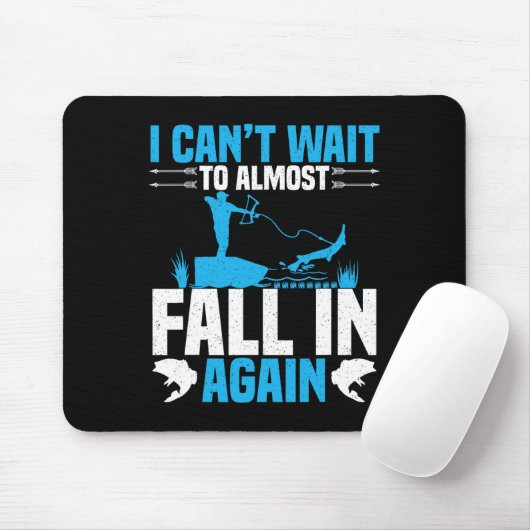 Bowfisher Equipment Bowhunter Bow Reel Kit Bowfish Mousepad (Mit Mouse)