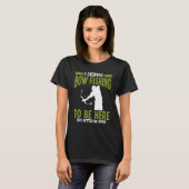 Bowfisher I stopped Bowfishing to be here Airboat T-Shirt (Vorne ganz)