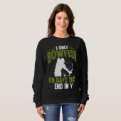 Bowfisher on days end in y Bowfishing Bowhunter Fi Sweatshirt (Vorne ganz)