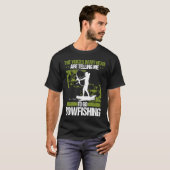 Bowfishing Airboat Bowhunter Bowfisher Fisherman A T-Shirt (Vorne ganz)