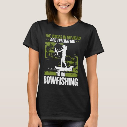 Bowfishing Airboat Bowhunter Bowfisher Fisherman A T-Shirt (Vorderseite)