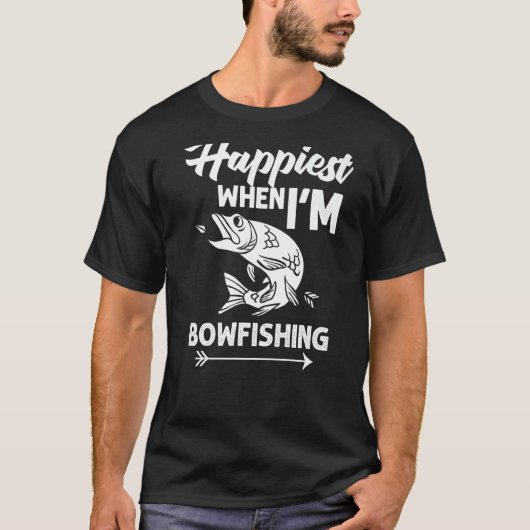 Bowfishing Bow Lights Arrows Crossbow Bowfisher 2 T-Shirt (Vorderseite)