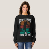 Bowfishing is kinda my thing Bowfisher Airboat Fis Sweatshirt (Vorne ganz)
