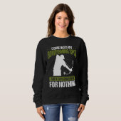 Bowfishing Spot Airboat Bow Hunter Fisherman Bowfi Sweatshirt (Vorne ganz)