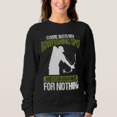 Bowfishing Spot Airboat Bow Hunter Fisherman Bowfi Sweatshirt (Vorderseite)