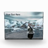 Bowhead Whale Fotoblock (Vorderseite)