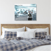 Bowhead Whale Leinwanddruck (Insitu (Schlafzimmer))